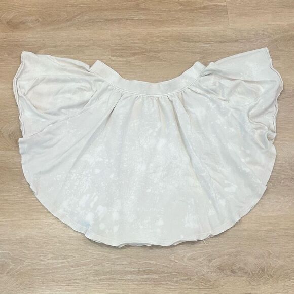 Free People Kiss Me Off-The-Shoulder Top Cream Bleach Distressed Women’s Small - Picture 3 of 12